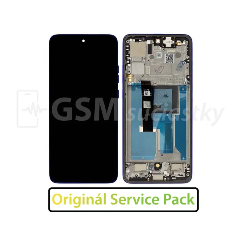 LCD Displej + Dotykové sklo Motorola Edge 50 Neo Farba: Modrá
