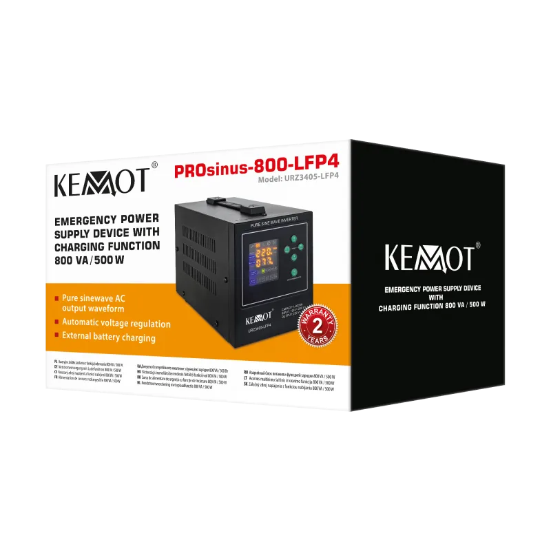 KEMOT PROsinus 800 URZ3405-LFP4 500W