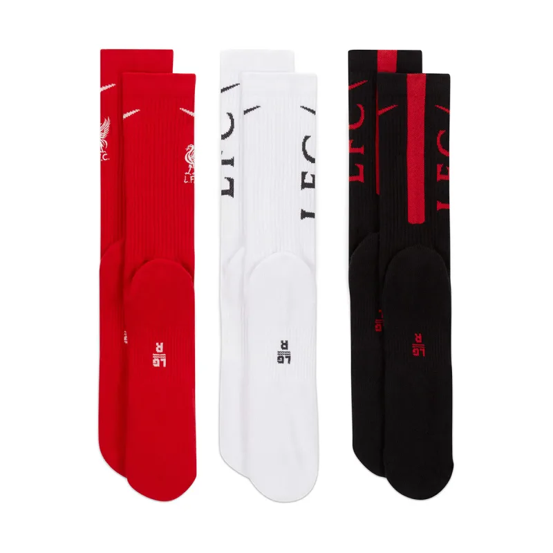 Nike Liverpool FC ponožky (sada 3 párov) - SKLADOM