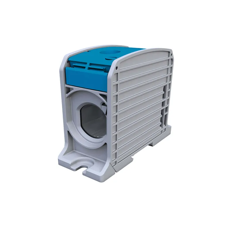 Univerzálna svorka SIMBLOCK STB 300 modrá Al/Cu 1x300mm2 jednopólová, 2 otvory