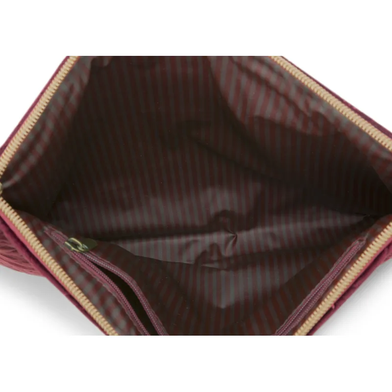 Pip Studio sametové pouzdro Velvet Quiltey Days, vínové