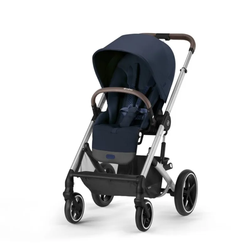 CYBEX športový kočík Balios S Lux - ocean blue (silver frame)
