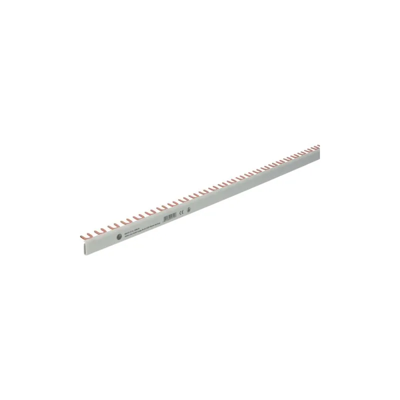 Hora eTec GmbH Prepojovacia lišta G-1L-1000/10, vidlička, 1pól., 63A, prierez 10mm2 57 modulov dĺžka 1m