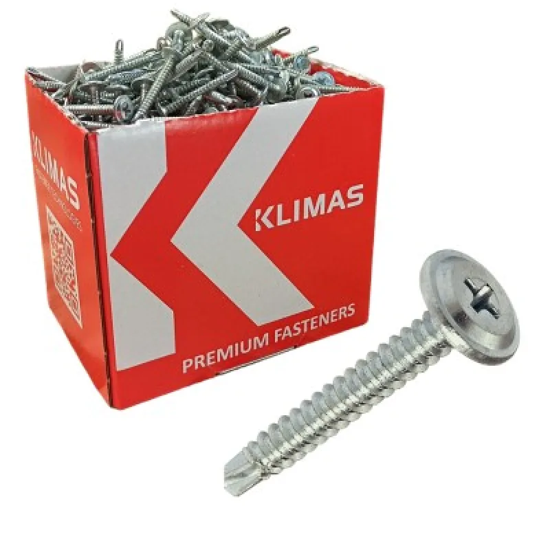 Klimas Wkret-Met | Skrutky samovrtné s plochou hlavou a vrtáčikom | 4,2X19mm | 1000ks