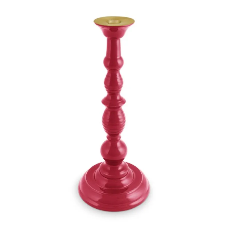 Pip Studio svícen 34cm, růžový