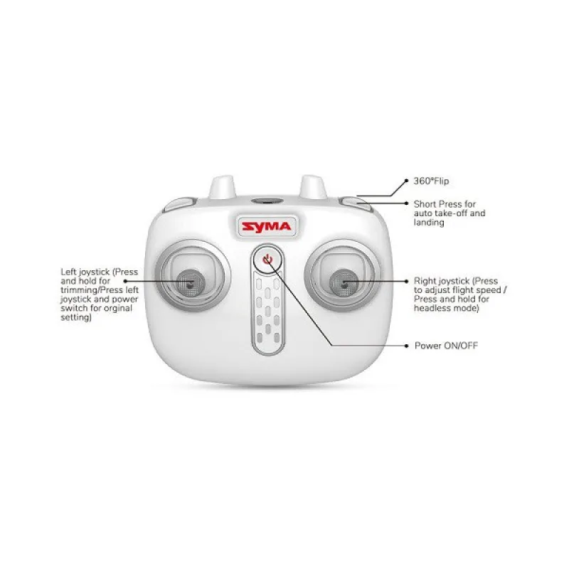 SYMA X26 - nerozbitný dron s čidly proti nárazu-73487