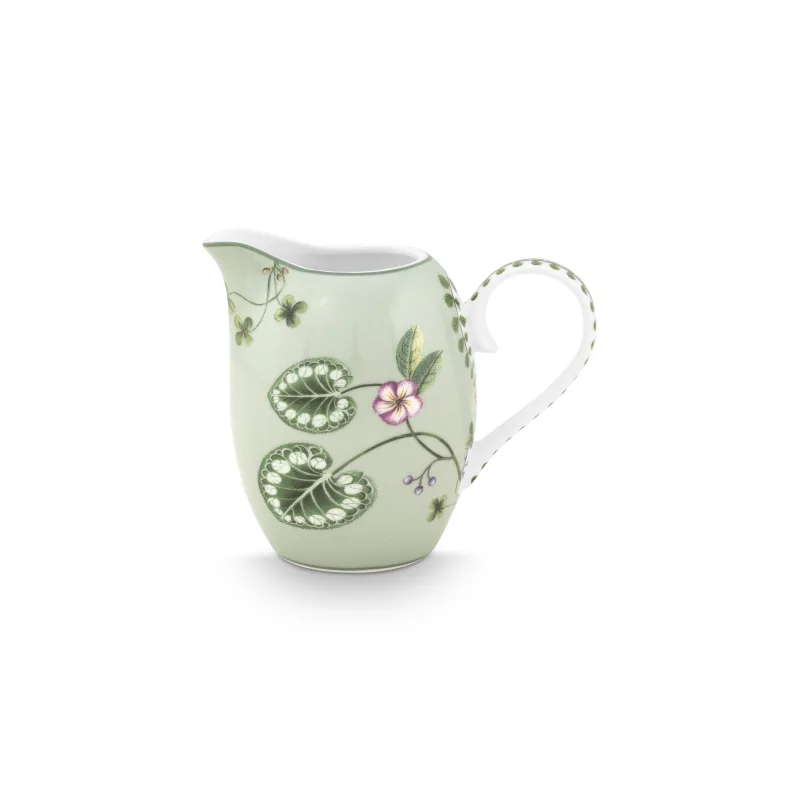 Pip Studio Lily & Lotus mlékovka 250ml, zelená