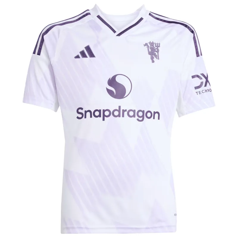 Adidas Manchester United dres detský (2025-2026) vonkajší + vlastné meno a číslo