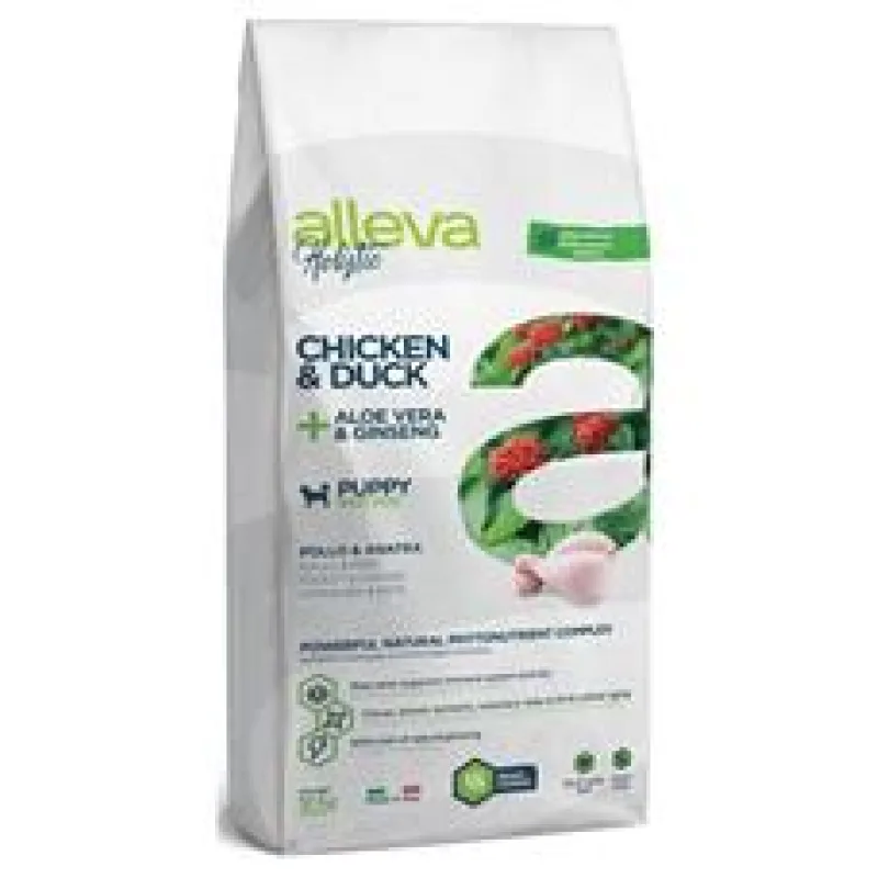 ALLEVA HOLISTIC Dog Dry Puppy/Junior Chicken Maxi 2x12 kg