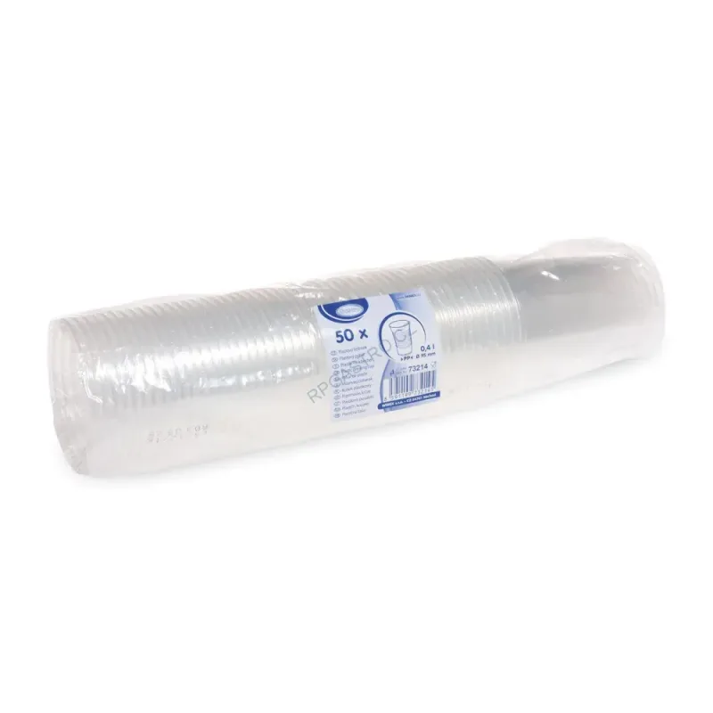 Kelímek průhledný 0,4 l -PP- (Ø 95 mm) [50 ks] (73214 - P7B)