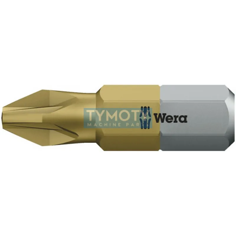 Bit krížový PZ 855/1 TiN, WERA, 480222-PZ 2x25