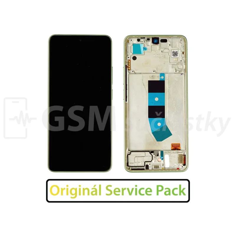 LCD Displej + Dotykové sklo + Rám Xiaomi Redmi Note 13 4G - originál Farba: Čierna