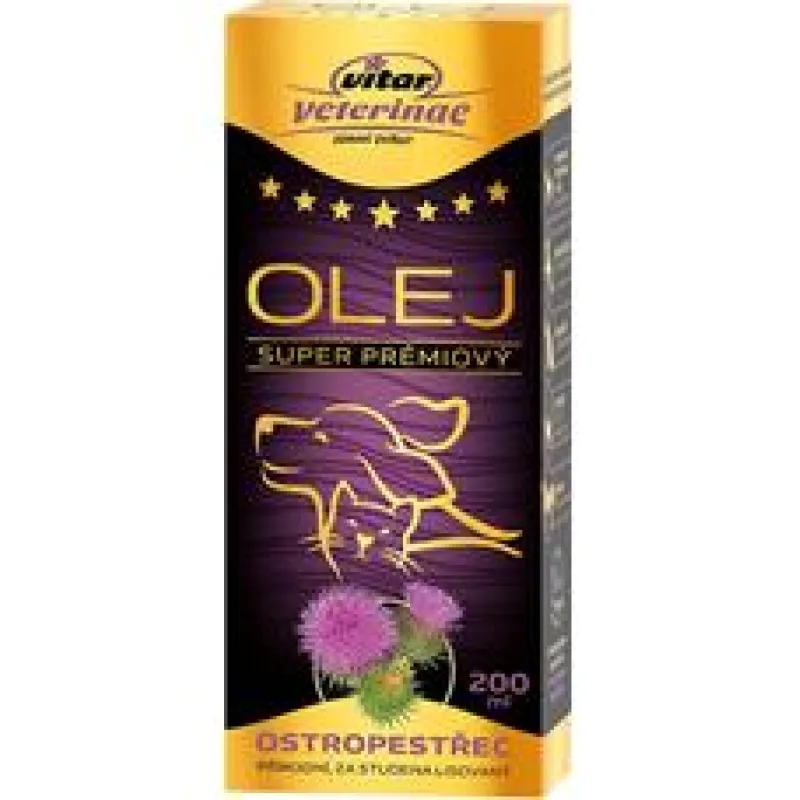 VITAR Veterinae Ostropestřec olej 500 ml