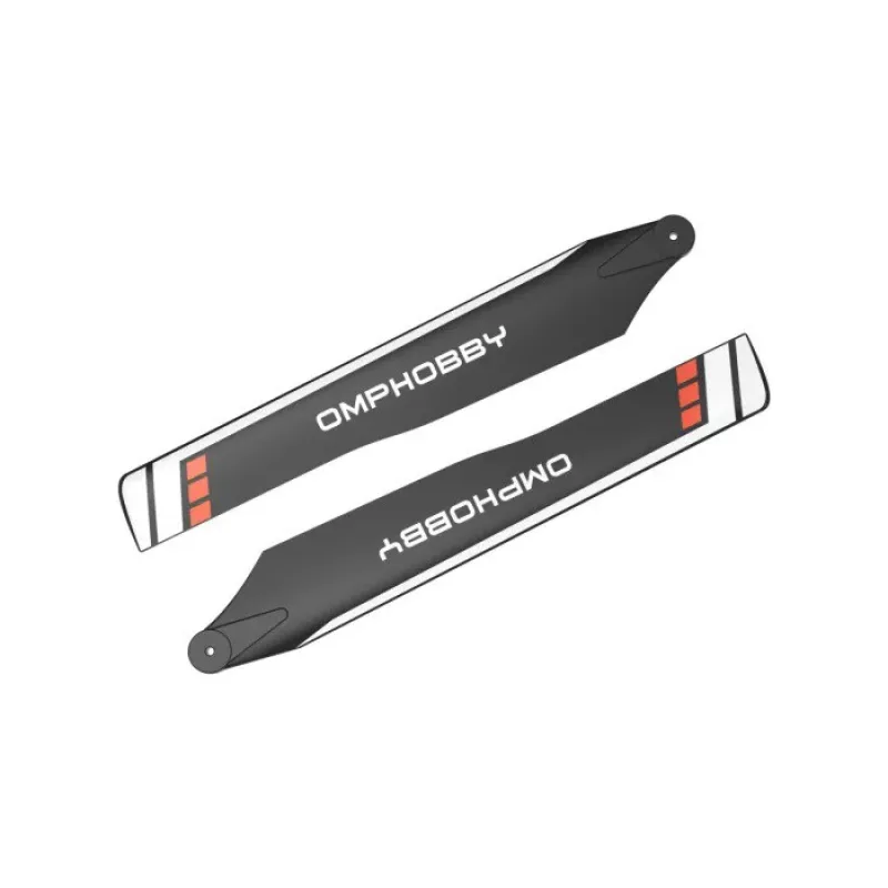OMP M1/M1 EVO 125mm hlavní listy (oranžové)-(tvrdé)