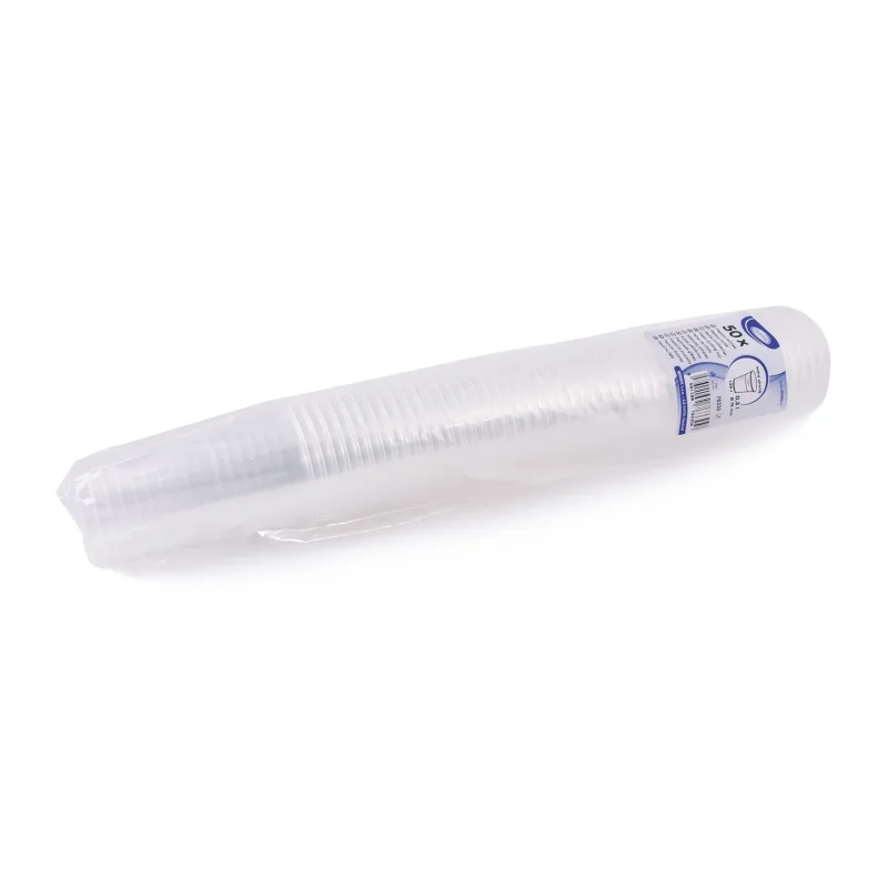 Kelímek plastový průhledný 0,3 l -PP- (Ø 78 mm) [50 ks] (76330) 3N,P7B