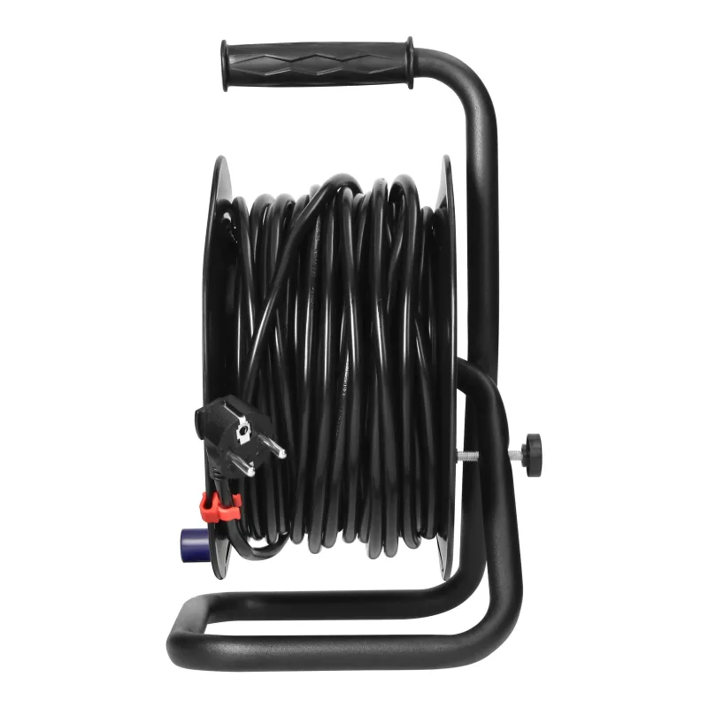 ORNO predlžovací kábel na bubne 4 pevné zásuvky 25 metrový H05VV-F 3x1.5mm2 PVC