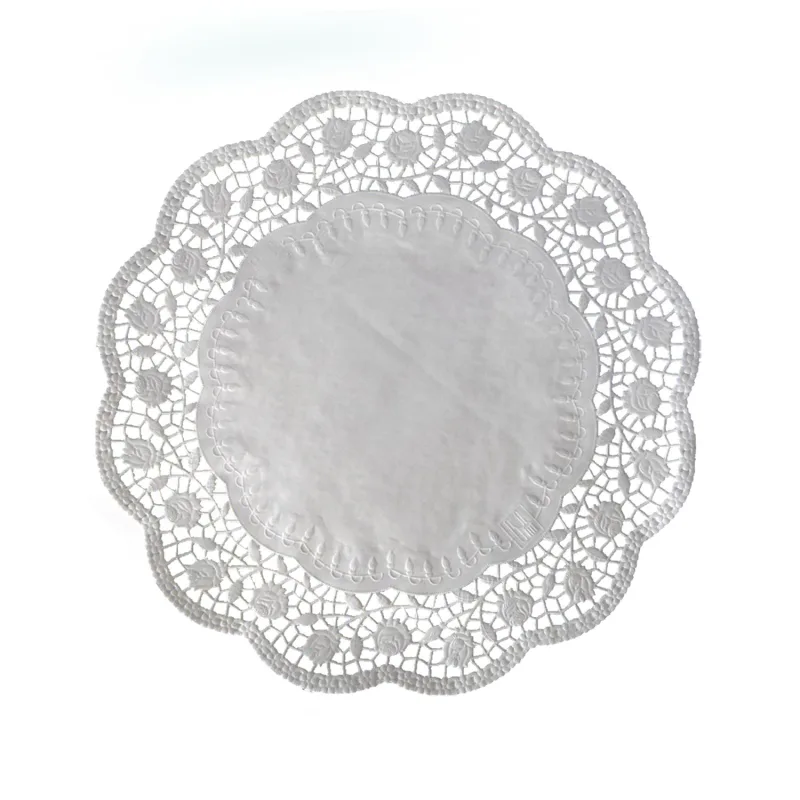 Dekorativní krajky kulaté Ø 34 cm [100 ks] (72334)