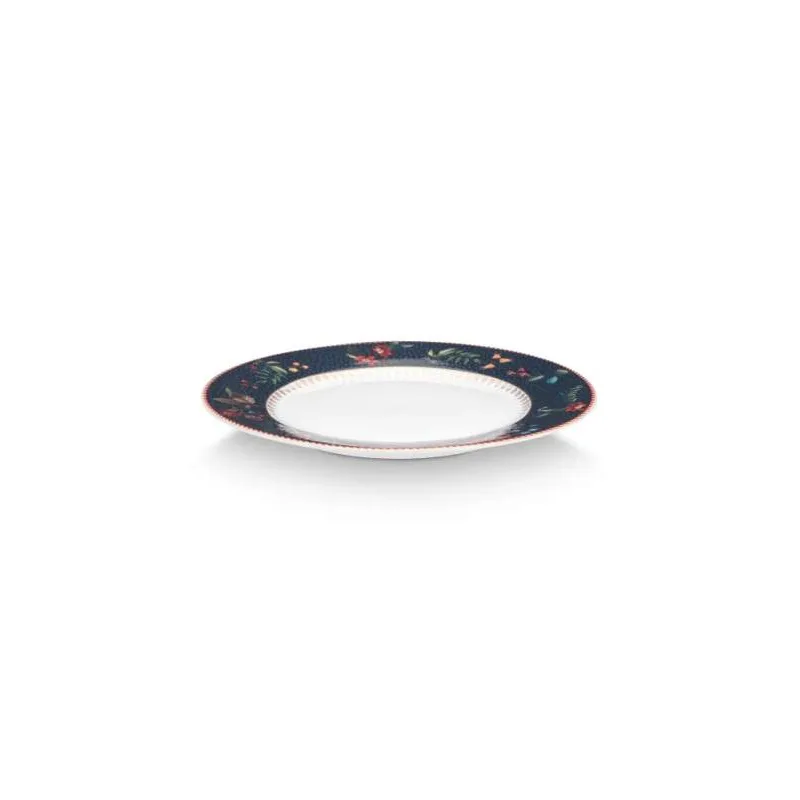 Pip Studio Berry Blues talíř ∅21cm, modrý