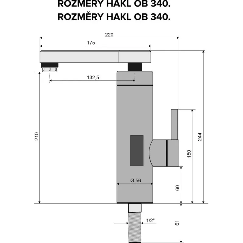 HAKL OB 340 3,3kW priamoohrevná batéria IconicLine