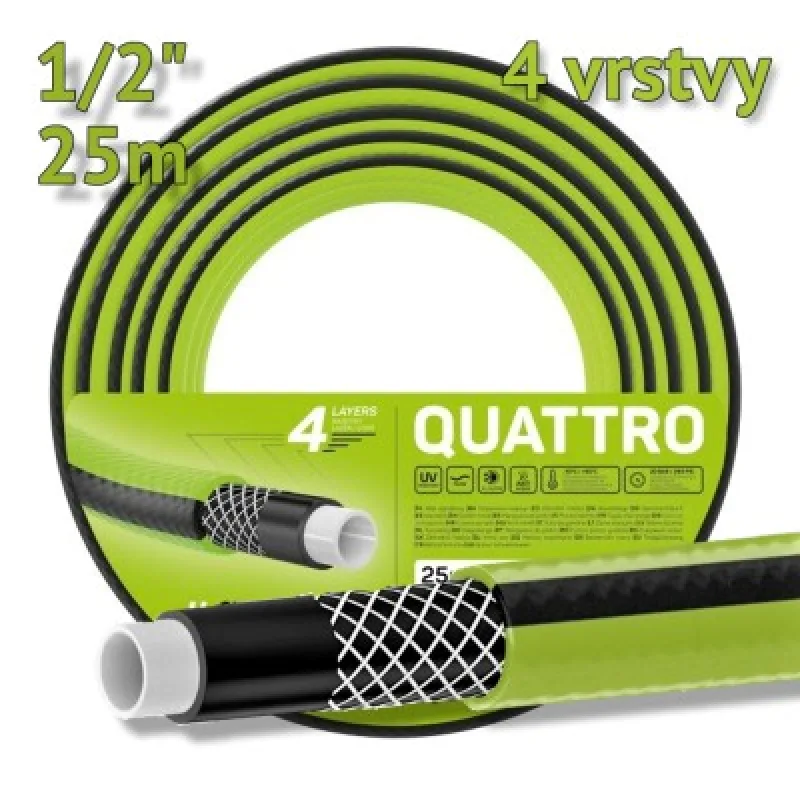 CELLFAST Záhradná hadica QUATTRO 1/2" 25m