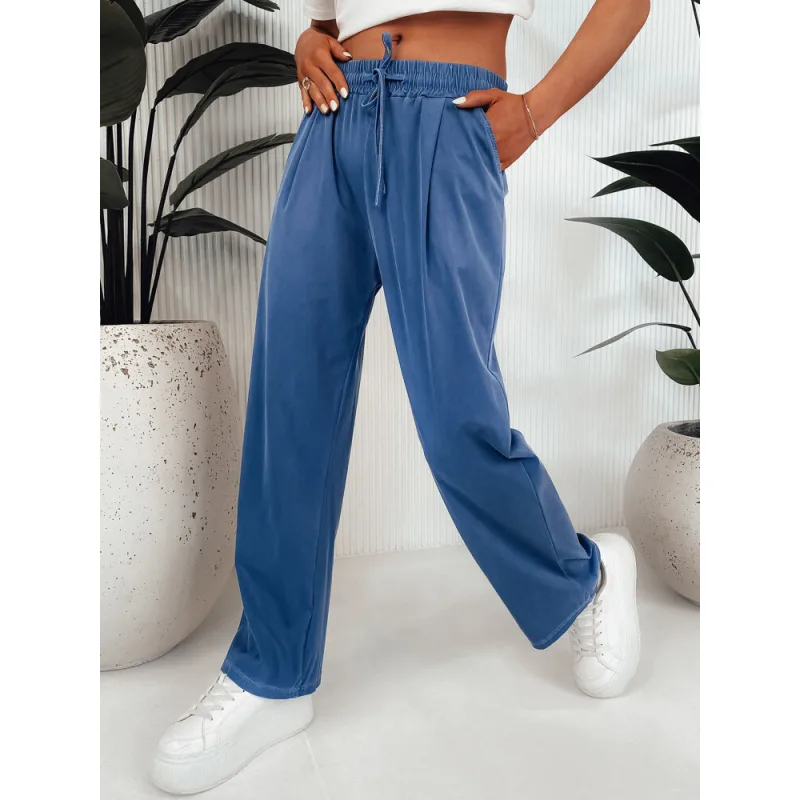 Asters UY2034 široké nohavice modré XL/2XL