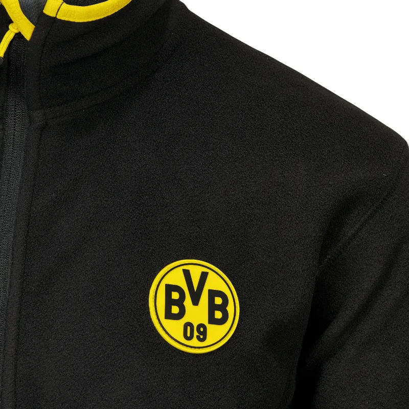 Borussia Dortmund BVB 09 mikina / bunda detská čierna - SKLADOM