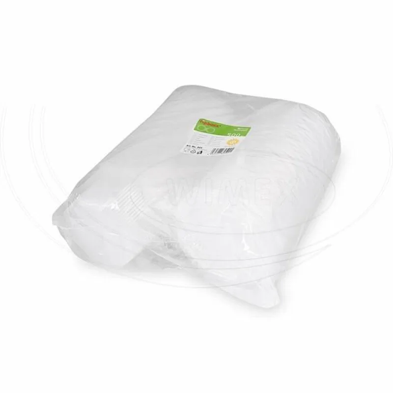 Miska osmiboká průhledná s víčkem 500 ml (PP) [50 ks] (PP805)
