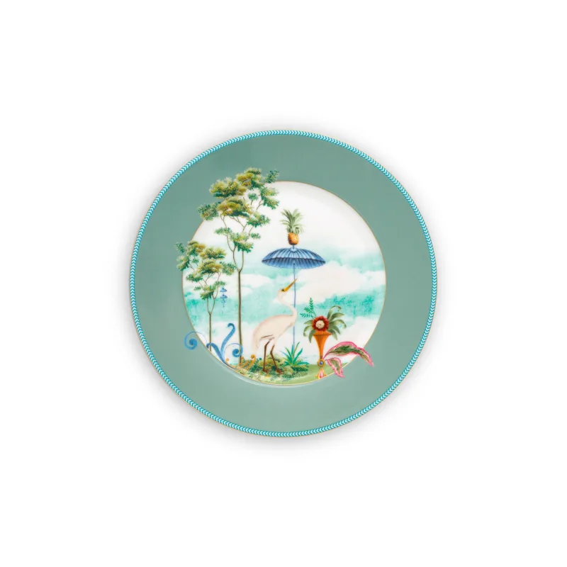Pip Studio Jolie Blue talíř ∅21cm, modrý