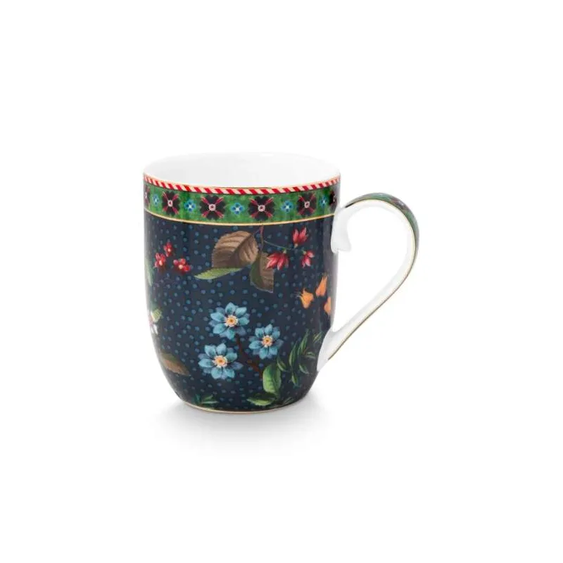 Pip Studio Berry Blues sada 2ks hrnků 180ml, modrá