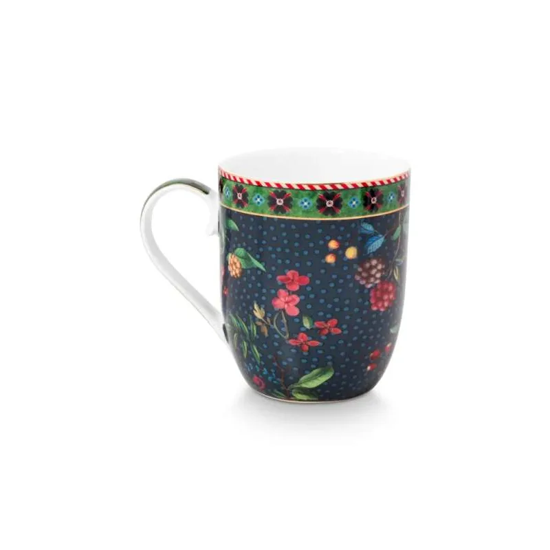 Pip Studio Berry Blues sada 2ks hrnků 180ml, modrá