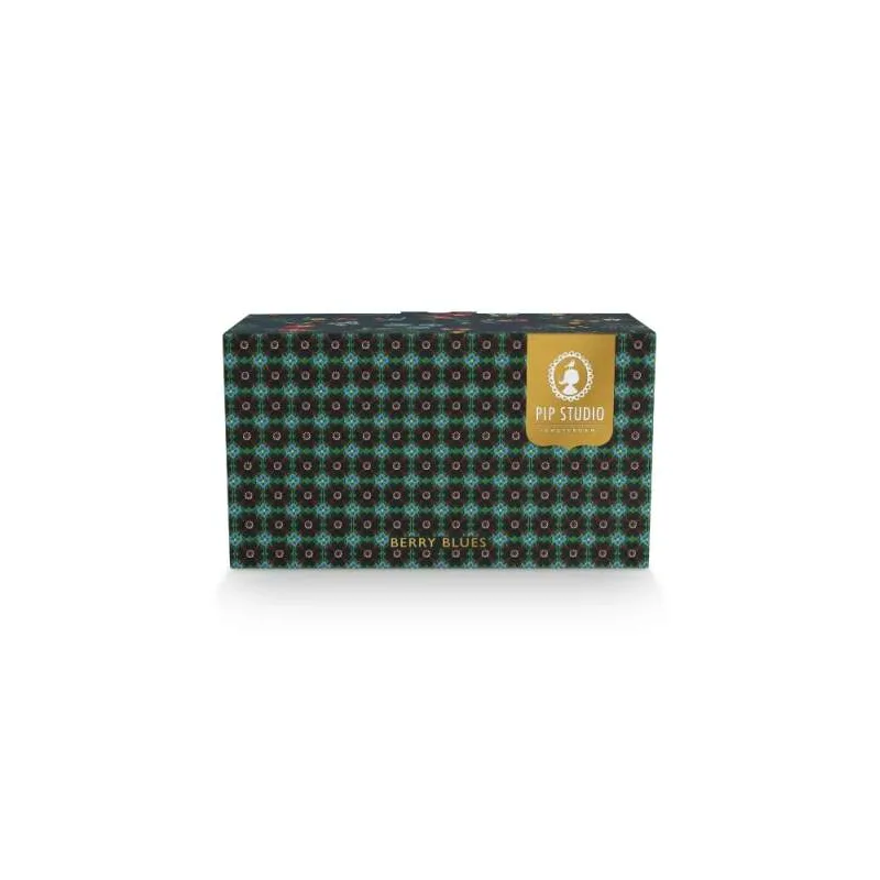 Pip Studio Berry Blues sada 2ks hrnků 180ml, modrá