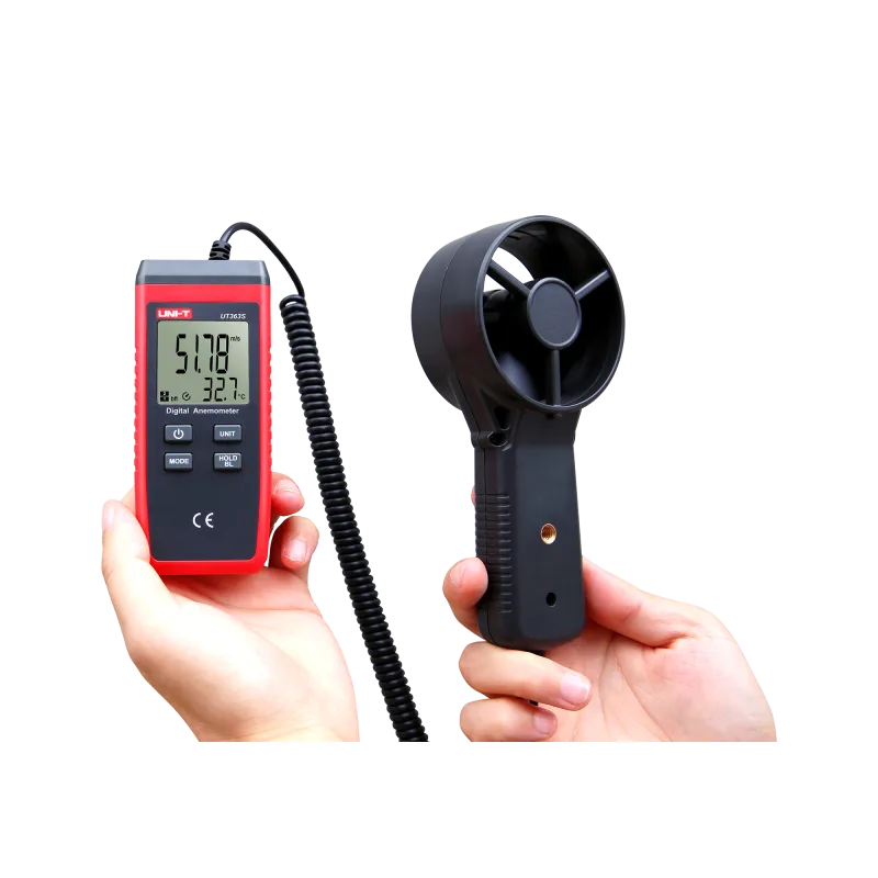 Anemometer meranie rýchlosti vetra Uni-T UT363S s funkciou merania teploty MIE0343