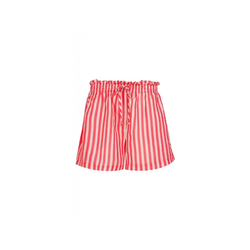 Pip Studio Bonita Kraťasy Sumo Stripe, červené