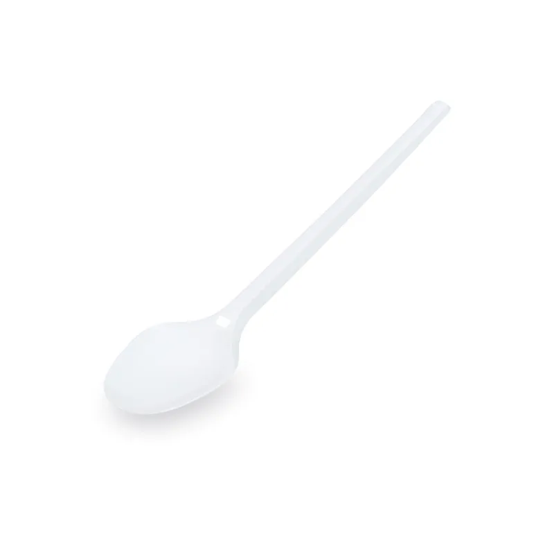 Kávové lžičky (PP) znovu použitelné bílé 13cm [50 ks] (22005-10C)