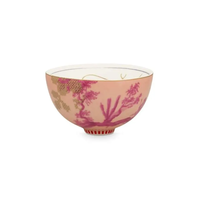 Pip Studio Heritage miska Ø12cm, růžová