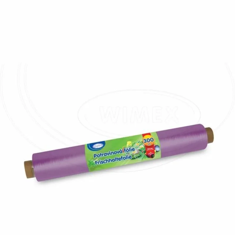 Potravinová fólie PVC 44 cm x 300 m jednotlivě balená [1 ks] (90815)