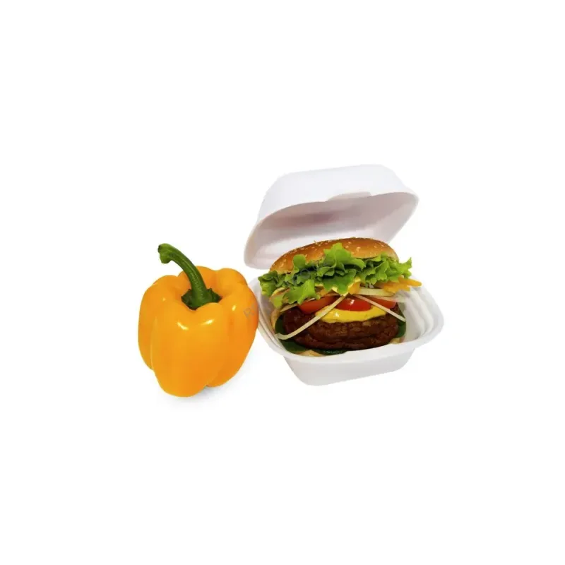 NEPOSÍLÁME - Box na hamburger bílý 145 x 133 x 75 mm [125 ks] Pouze osobní odběr E16N(75506)