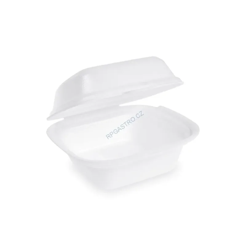 NEPOSÍLÁME - Box na hamburger bílý 145 x 133 x 75 mm [125 ks] Pouze osobní odběr E16N(75506)