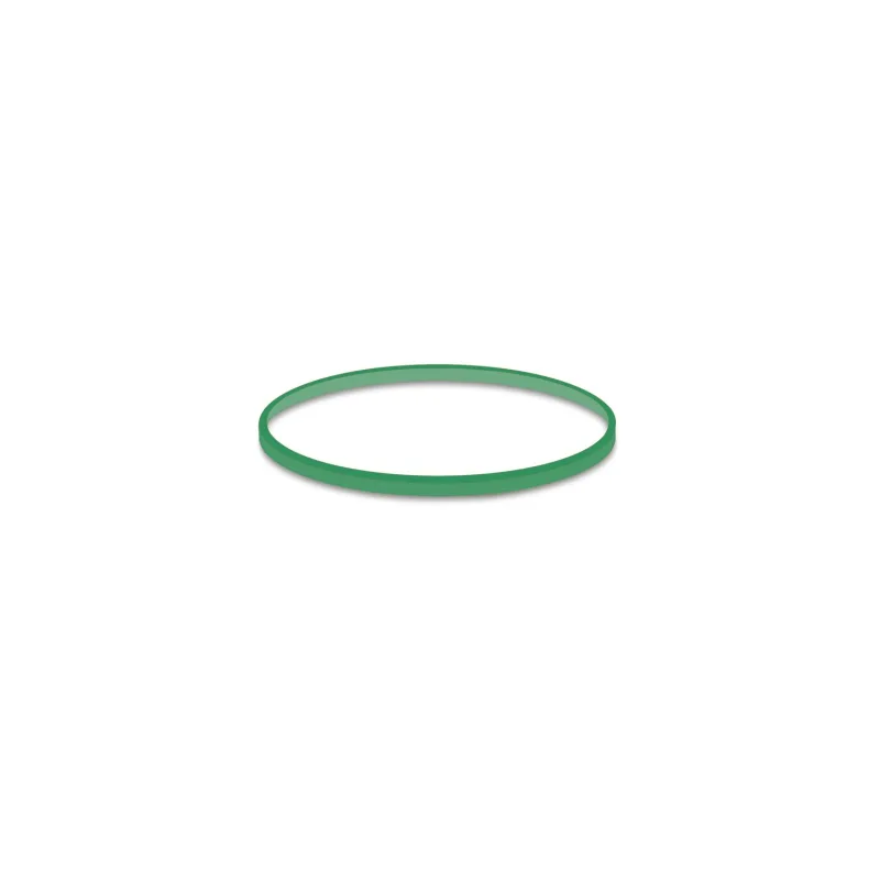 Gumičky zelené slabé (1 mm, Ø 5 cm) [1 kg] (64105)