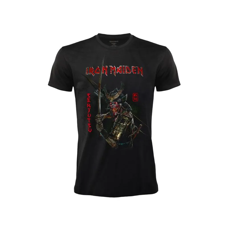 Iron Maiden Senjutsu tričko čierne pánske