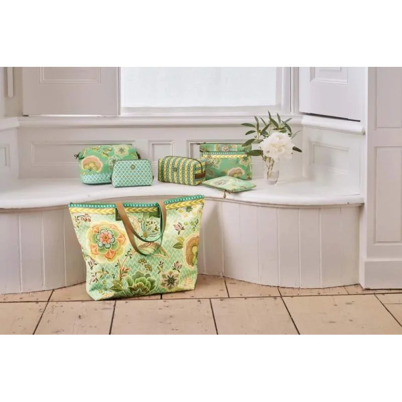 Pip Studio Charly Matata kosmetický pouch, zelený