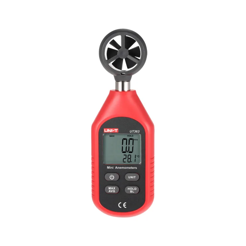 Anemometer meranie rýchlosti vetra Uni-T UT363 s funkciou merania teploty MIE0287
