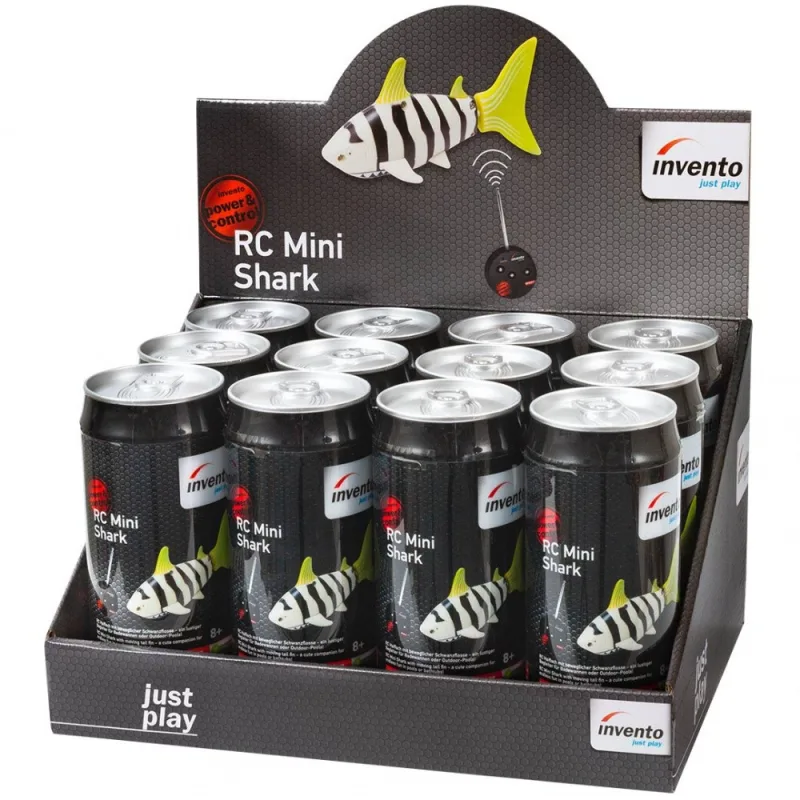 Invento RC žralok v plechovce