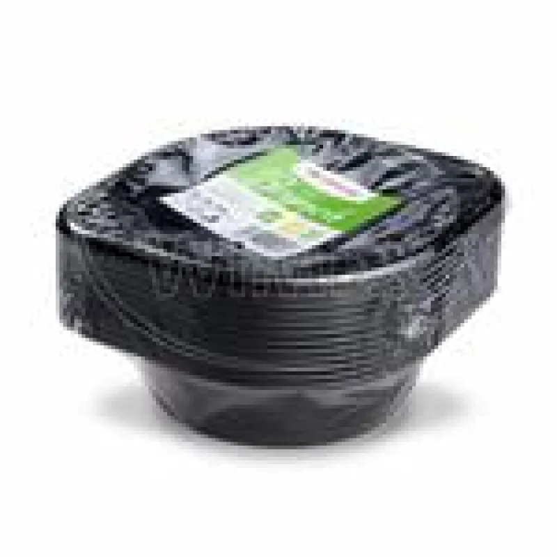 Miska PP Reware Brunch vratná černá 500 ml, Ø 15,6 cm [12 ks] (PP956)