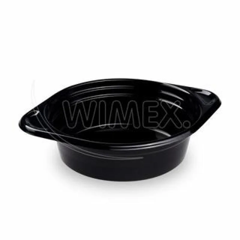 Miska PP Reware Brunch vratná černá 500 ml, Ø 15,6 cm [12 ks] (PP956)