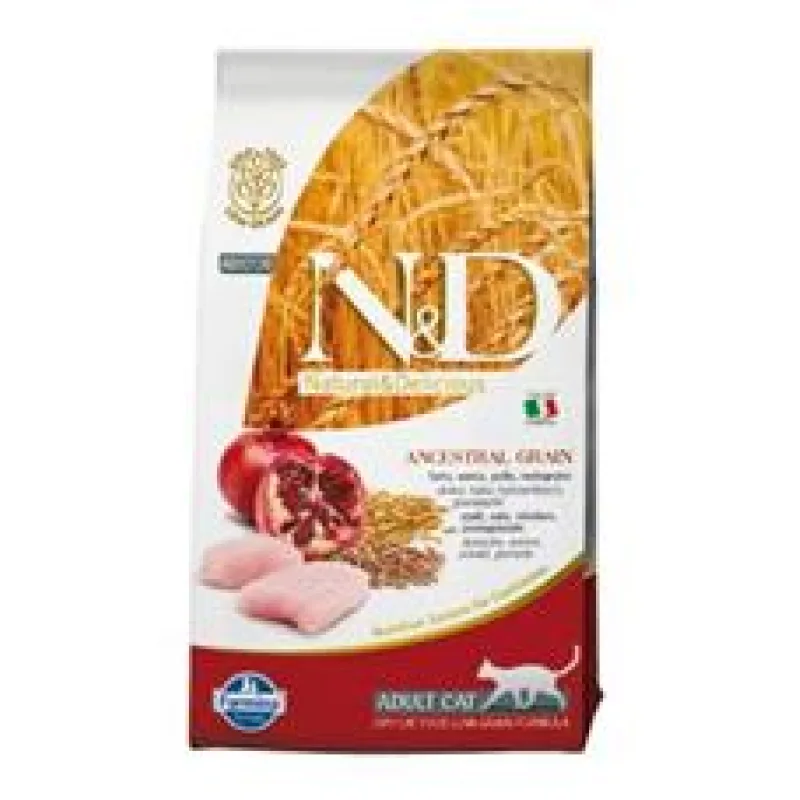 N&D LG CAT Adult Chicken & Pomegranate 1,5 kg - exp. 10/25 - 1 ks skladem