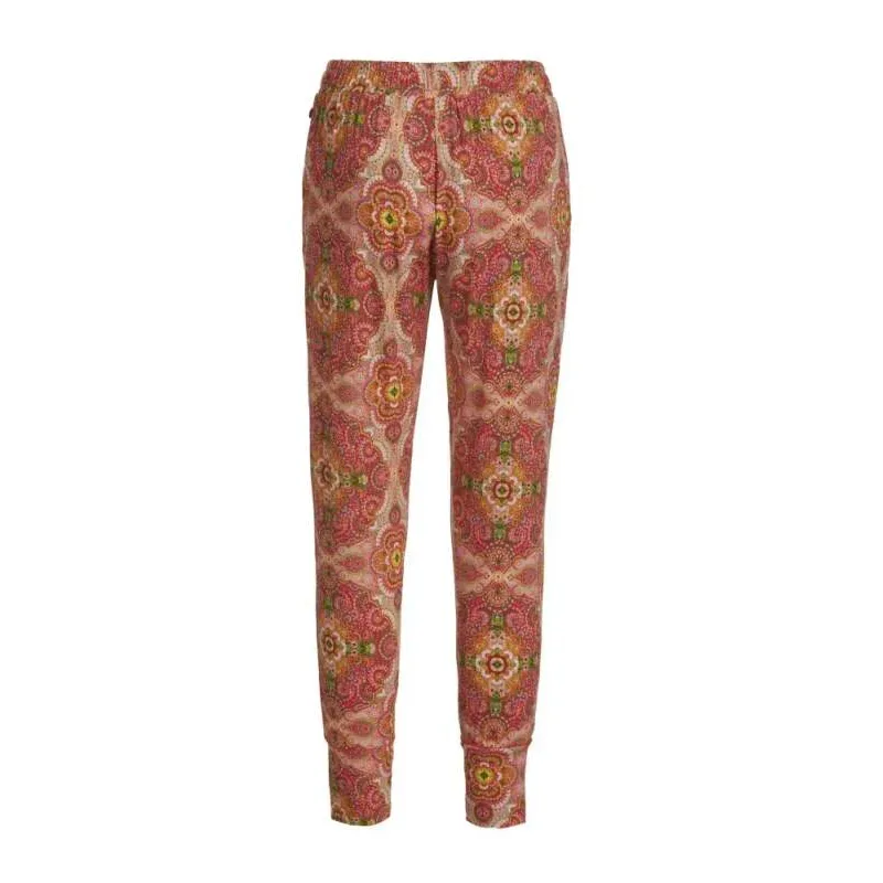 Pip Studio Bobien dámské dlouhé kalhoty Moon Delight, růžové