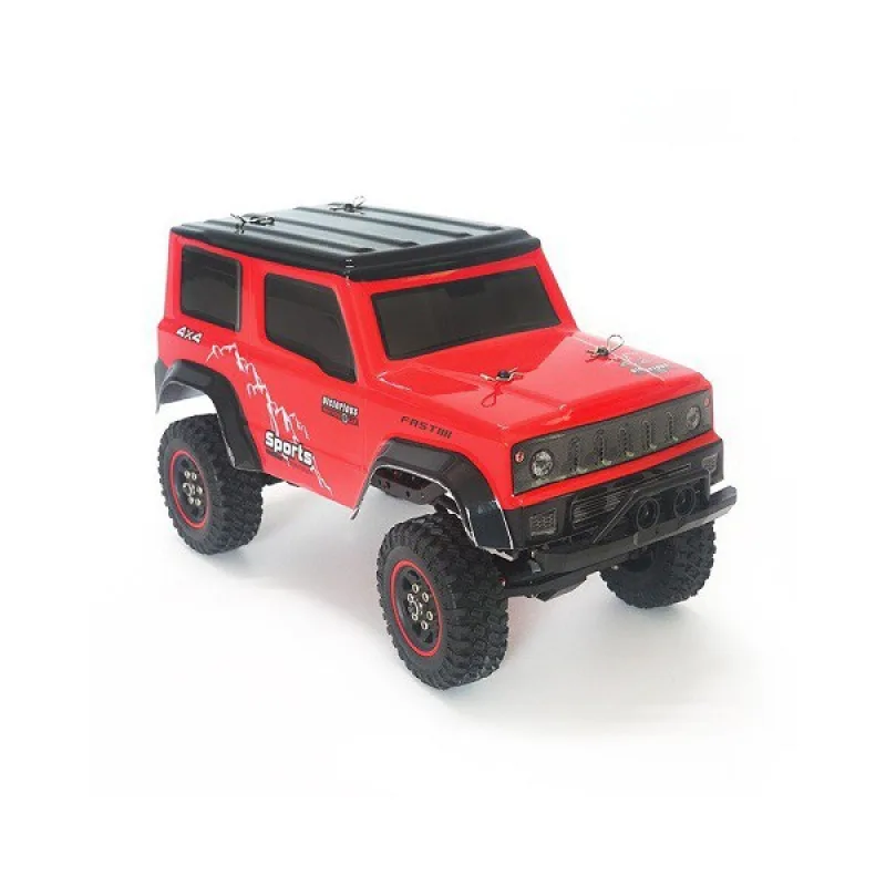 S-idee RC Auto Crawler 2.4G, 3CH, 1/18, RTR, červené