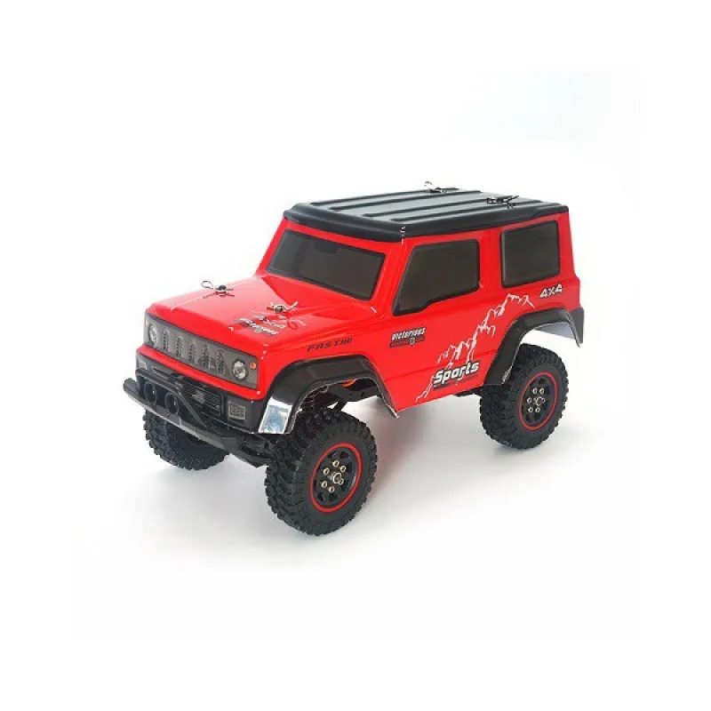 S-idee RC Auto Crawler 2.4G, 3CH, 1/18, RTR, červené