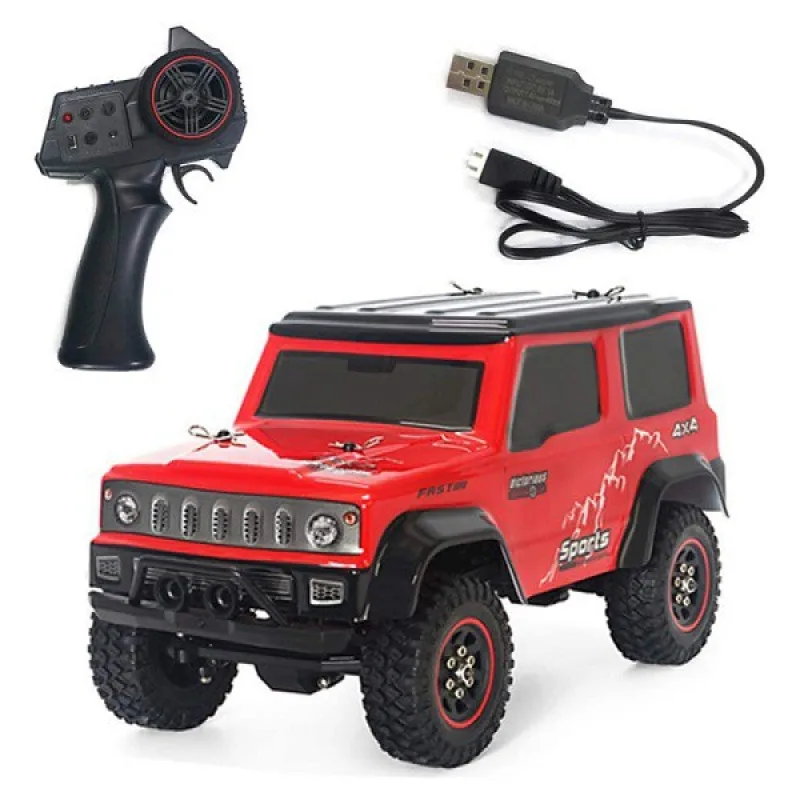 S-idee RC Auto Crawler 2.4G, 3CH, 1/18, RTR, červené